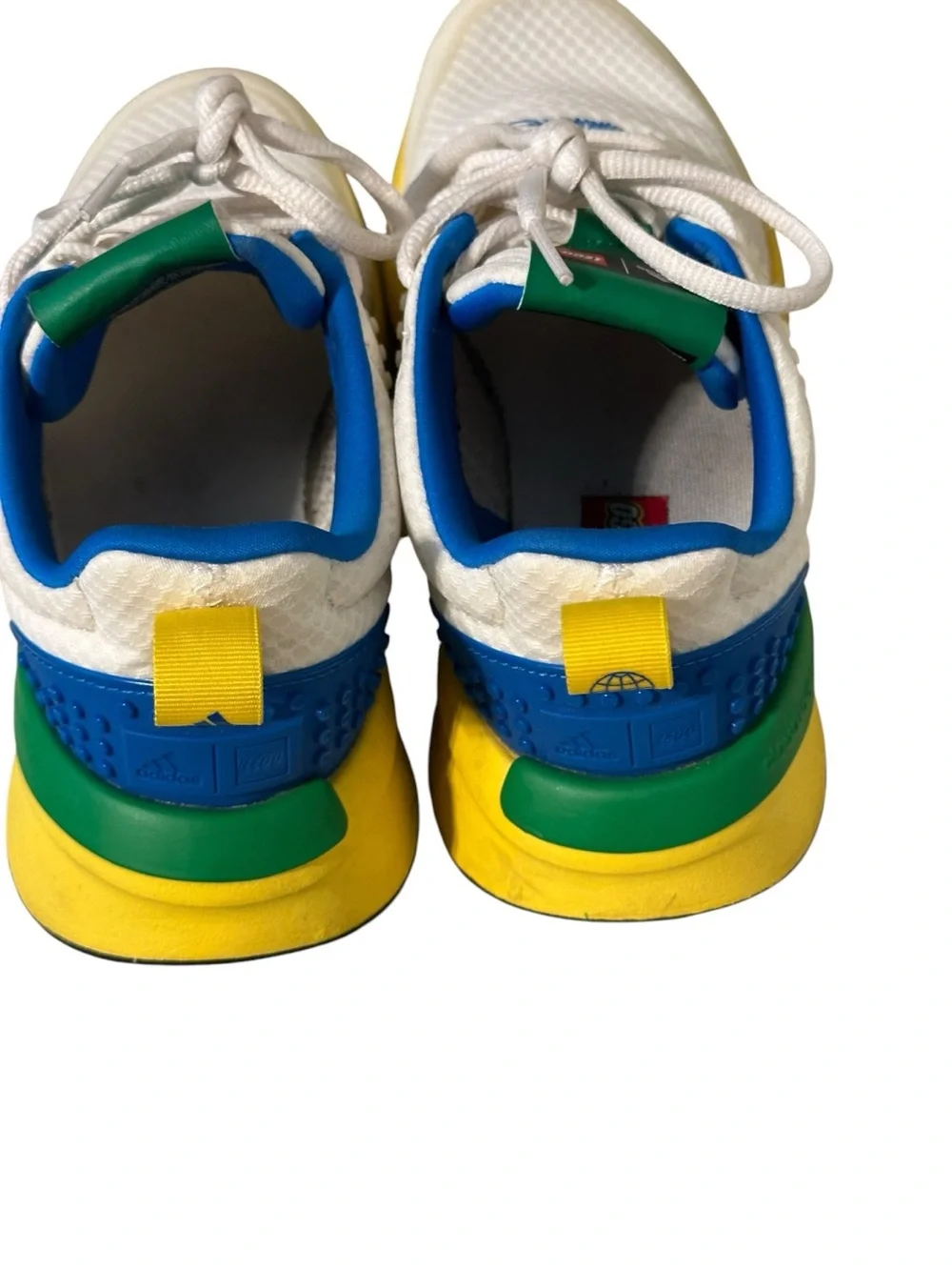 Adidas Men's Racer TR21 Lego Running White/ Multicolor Preowned great condition